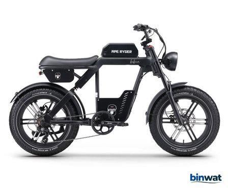 APE RYDER BABOON SİYAH 48V 250 WATT ELEKTRİKLİ BİSİKLET