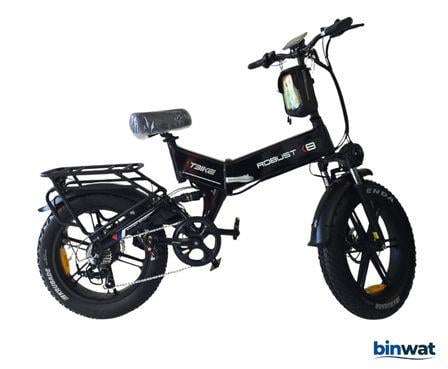 T-BİKE ROBUST X8 SİYAH 48V 1000 WATT ELEKTRİKLİ BİSİKLET
